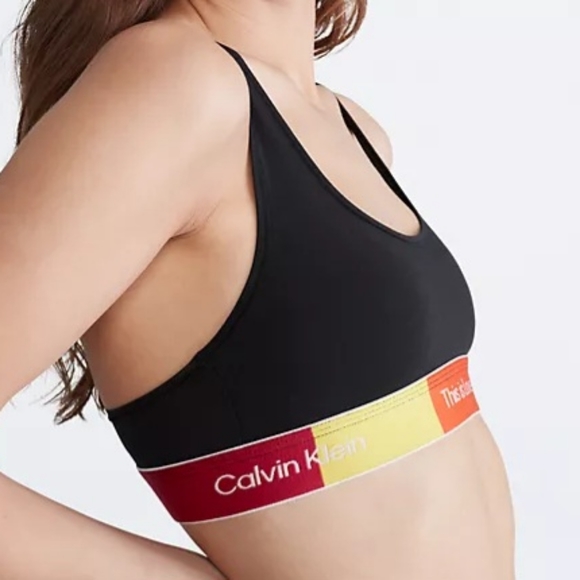 🌈CALVIN KLEIN BRAND NEW UNLINED BRALETTE SIZE M - Picture 3 of 6